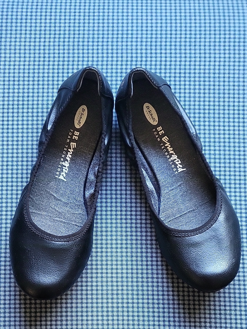 Dr. Scholl's Black Be Energized Slip-On Ballet Flats
